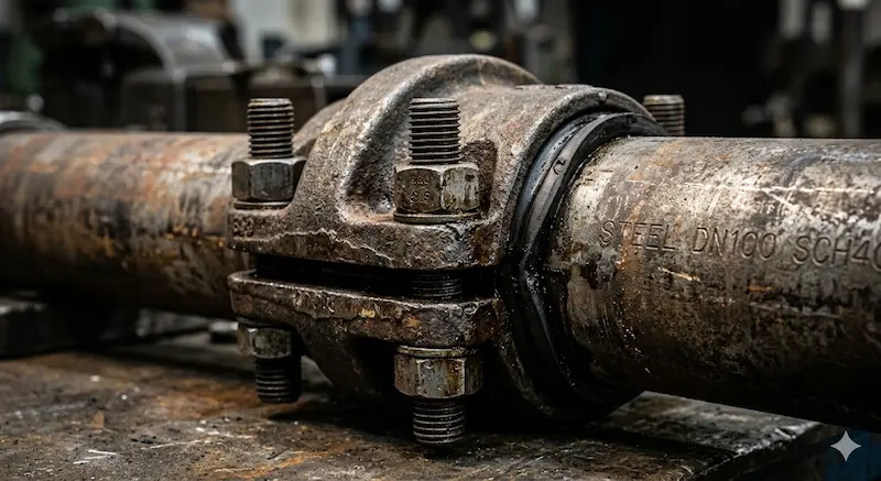 Hình ảnh về ứng dụng Coupling dn100