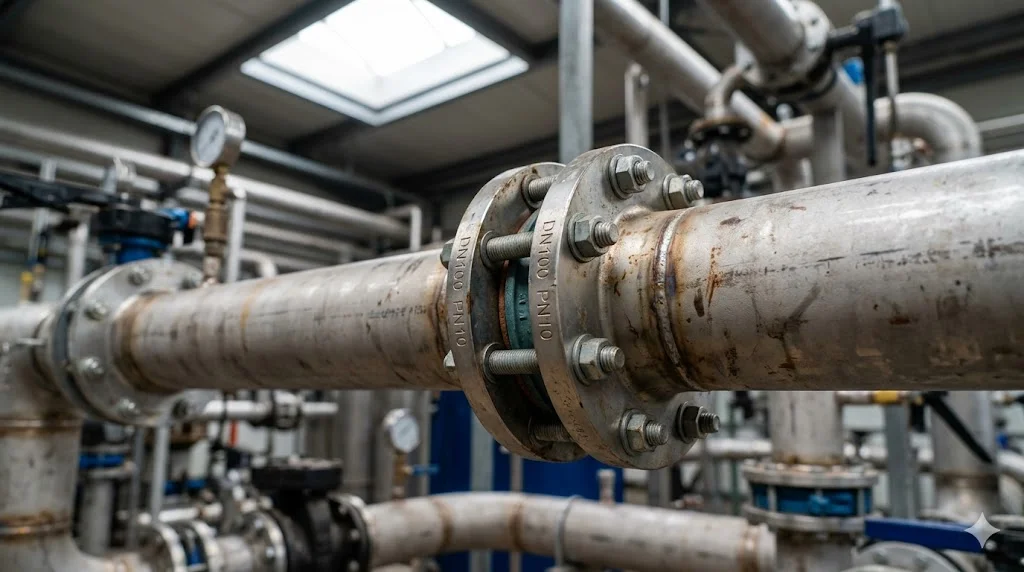 Ứng dụng Dn100 pn10 flange dimensions