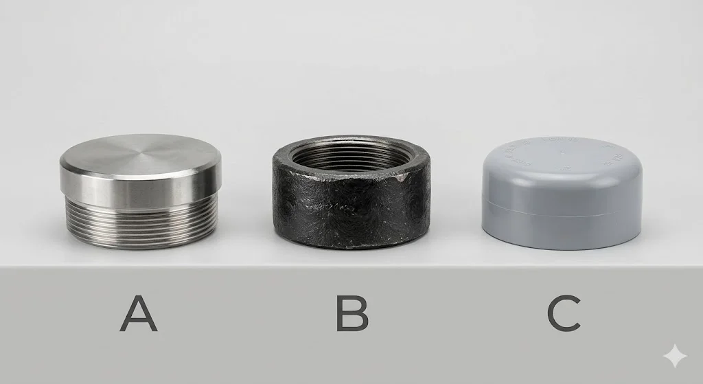 Thông số End cap pipe