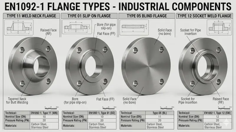Hình ảnh giới thiệu về Flange EN1092-1