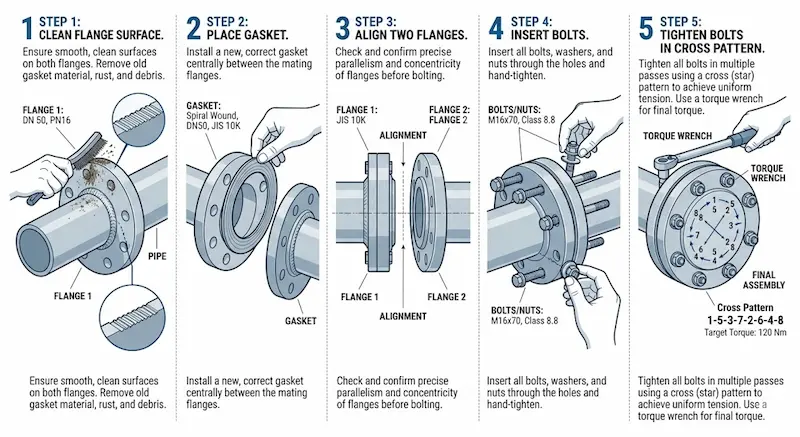 Giới thiệu về Flange mounting