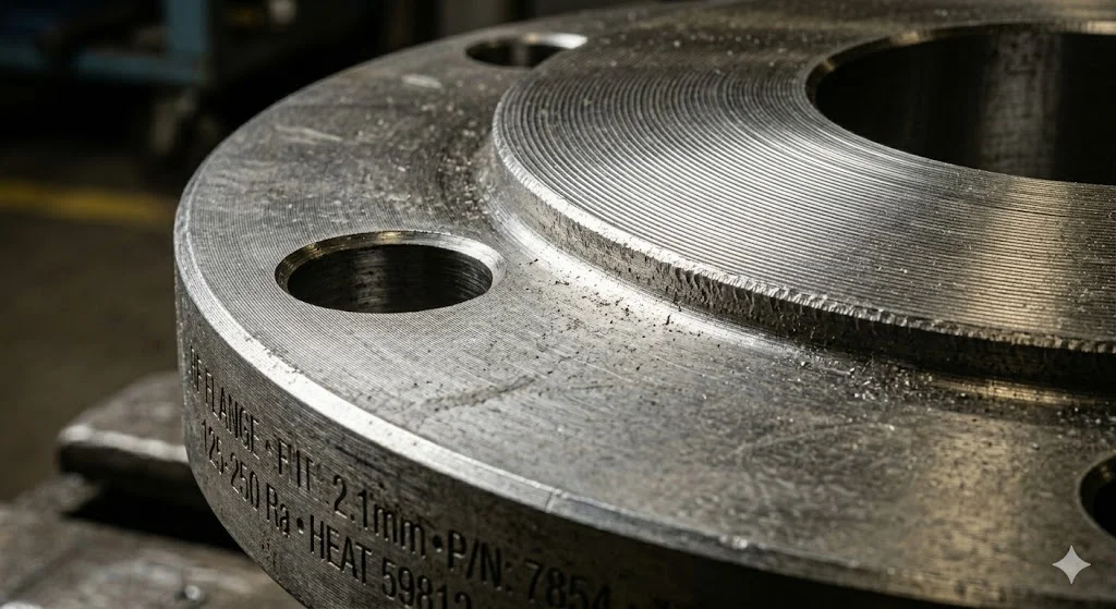 Ứng dụng Flange RF Type