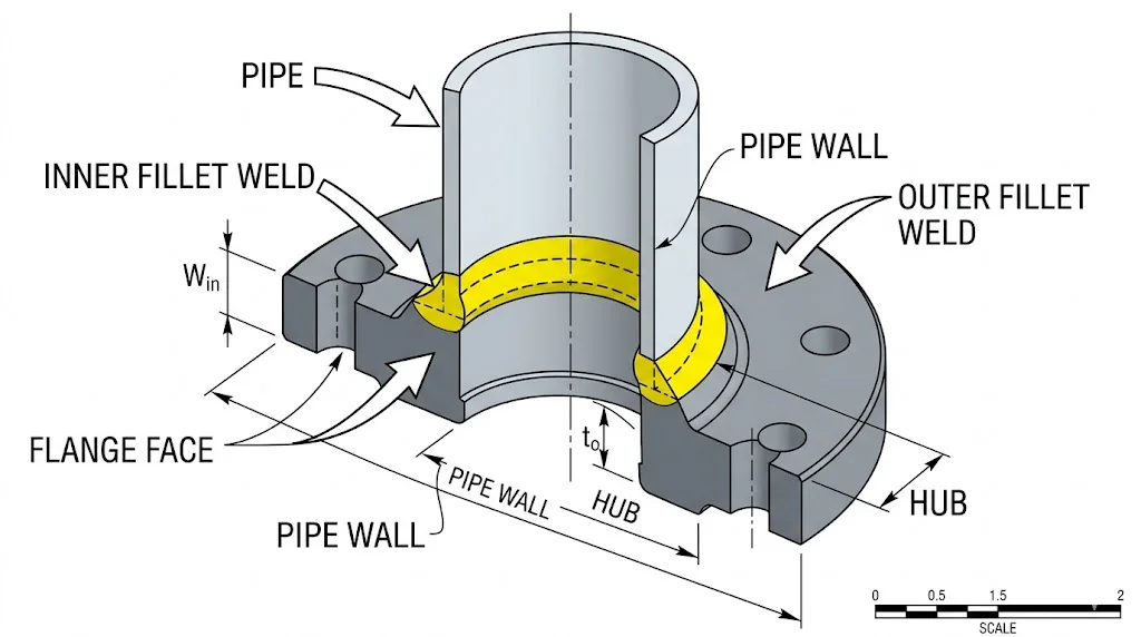 Ứng dụng Flange soff