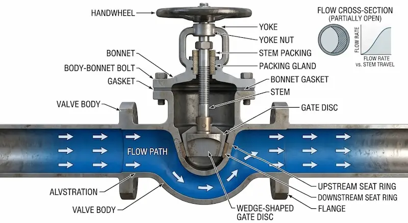 Phân tích Gate valve