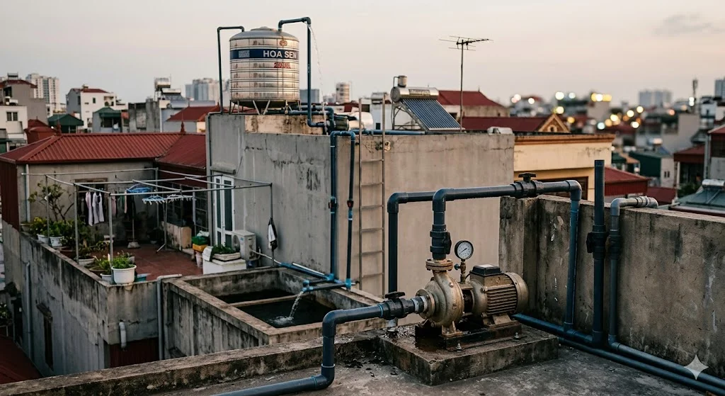 Ứng dụng của giá máy bơm nước