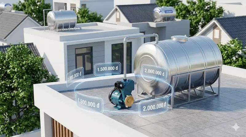 Giới thiệu giá máy bơm nước 