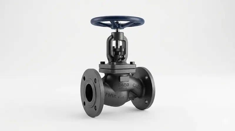 Nguyên lí hoạt động Globe valve dn 50