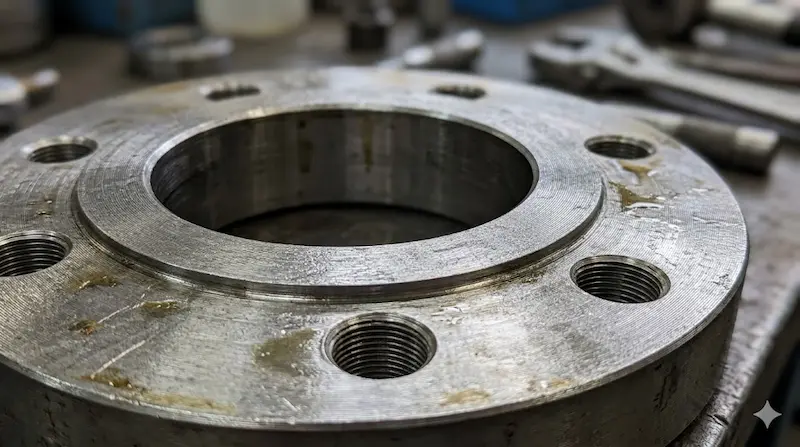 Hình ảnh giới thiệu về cách dùng hollow flange