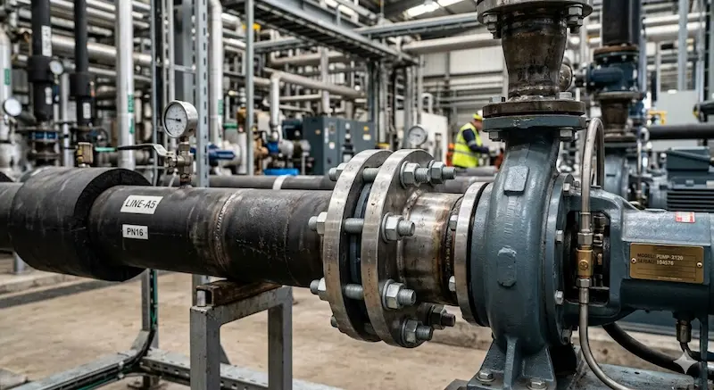 Hình ảnh giới thiệu về thông số Housing flange