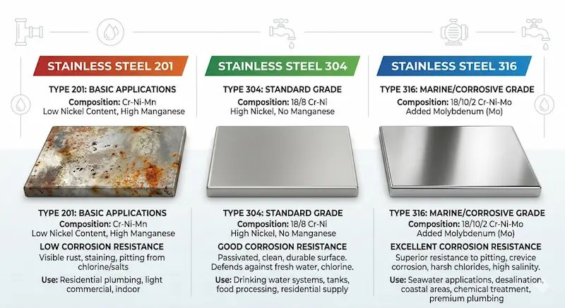 HÌnh ảnh minh hoạ giới thiệu về thông số inox water