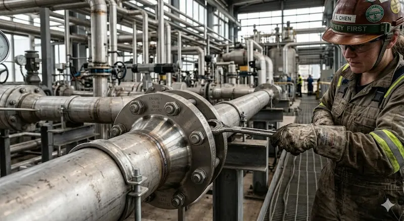 Hình ảnh thông số lắp mặt bích