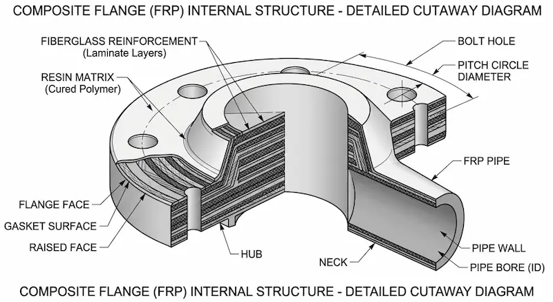 Phân loại Mặt bích composite