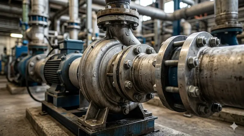 Phân tích Mặt bích máy bơm