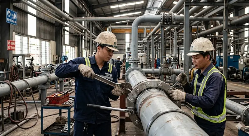 Giới thiệu về thông số Mặt bích nối ống thép