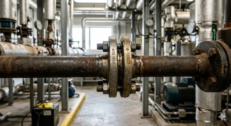 Hình ảnh giới thiệu về ứng dụng mặt bích phi 27