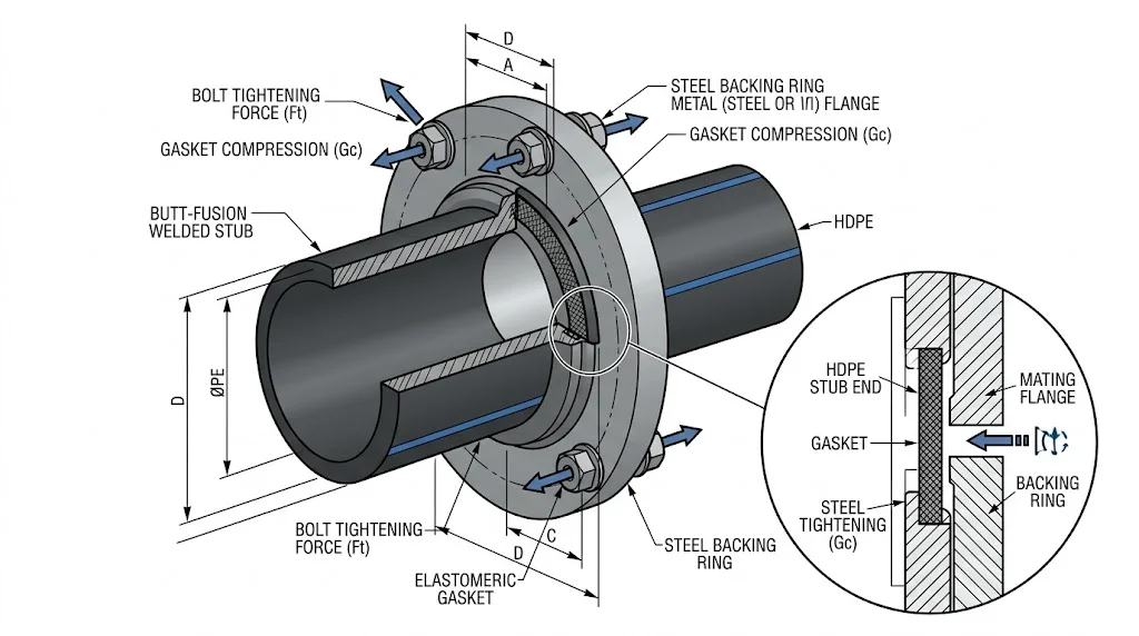 Hướng dẫn quy trình nối mặt bích