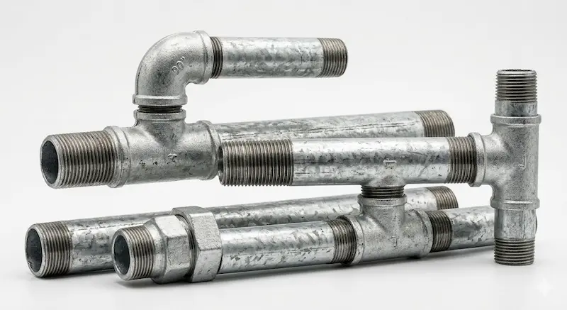 Hình ảnh về ống nước thép mạ kẽm