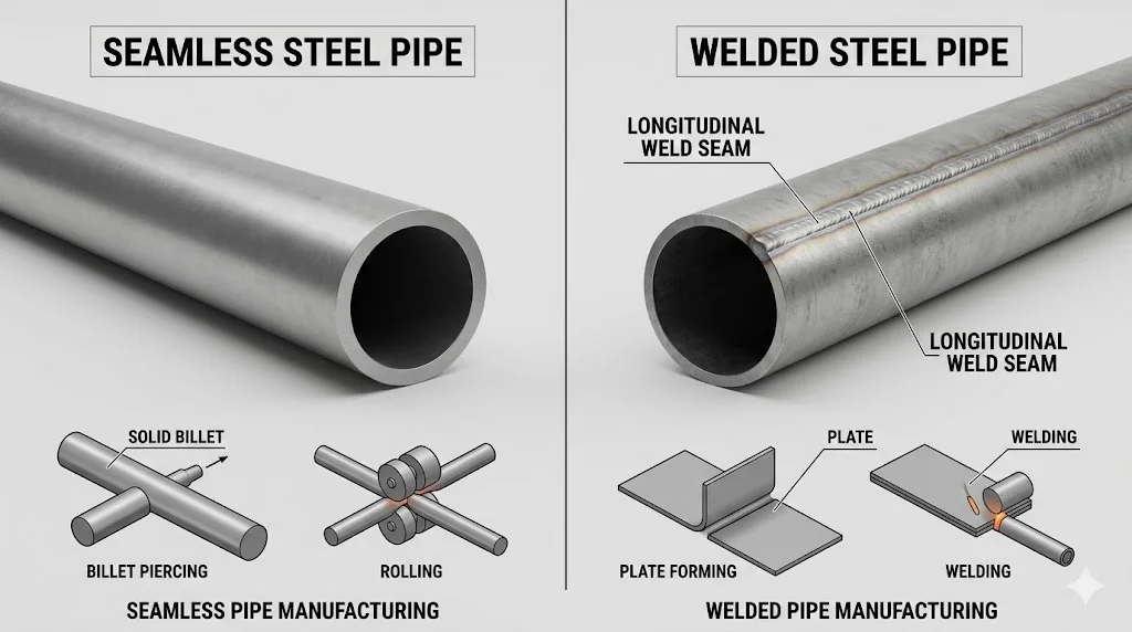Thông số Ống thép đúc phi 60