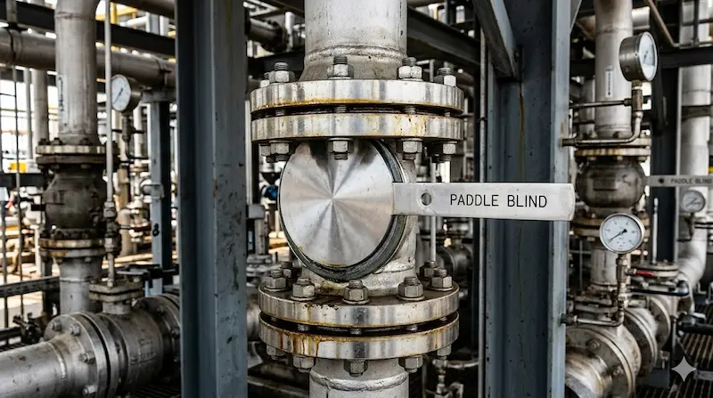 Phân loại Paddle blind flange