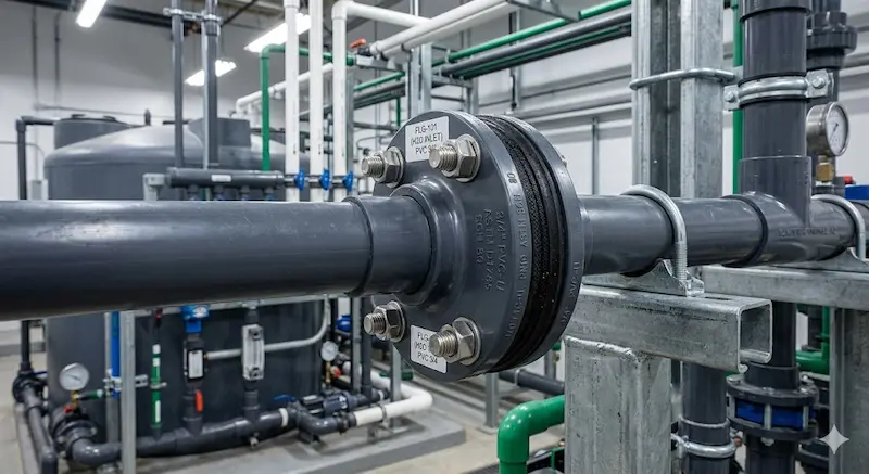 Phân tích Pvc flange 3 4