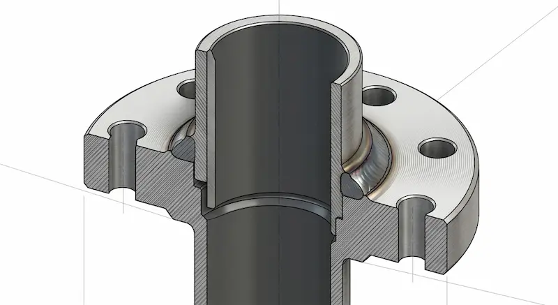 Thông số Socket weld counter flange