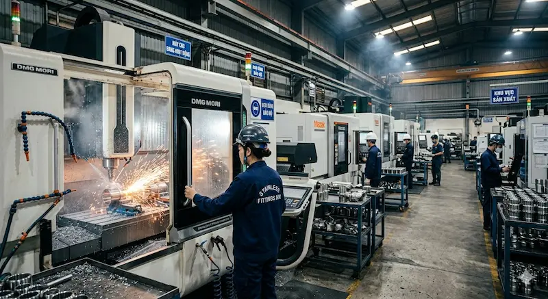 Hình ảnh giới Stainless steel fittings suppliersthiệu về