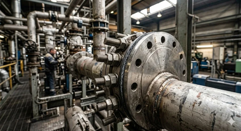 Ứng dụng Stainless steel flange with holes