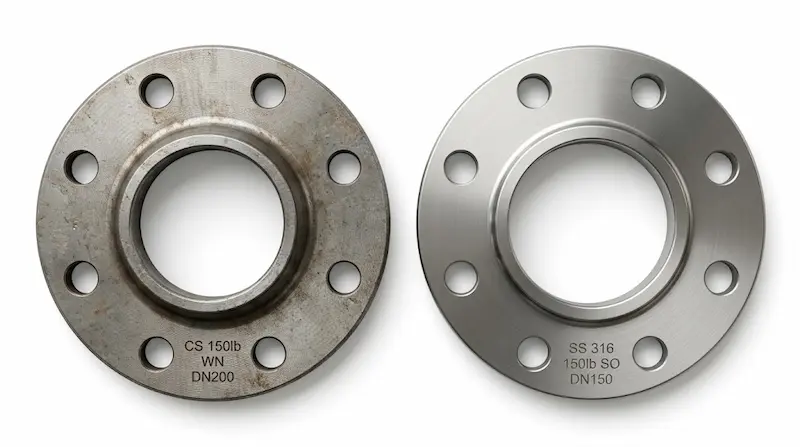 Thông số Flange steel