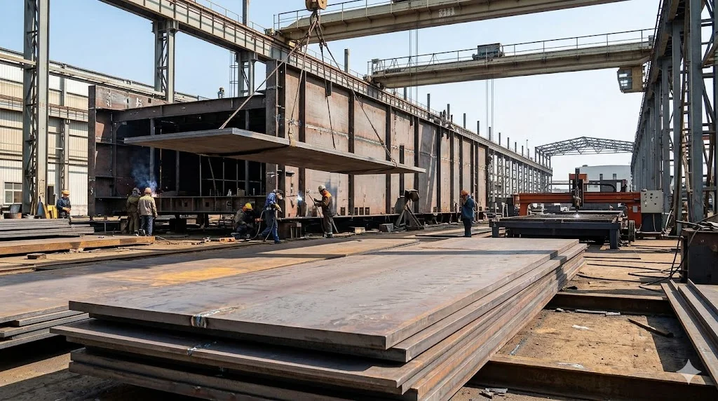 Ứng dụng Steel plate