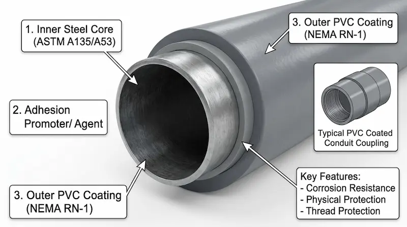 Phân tích Steel pvc pipe