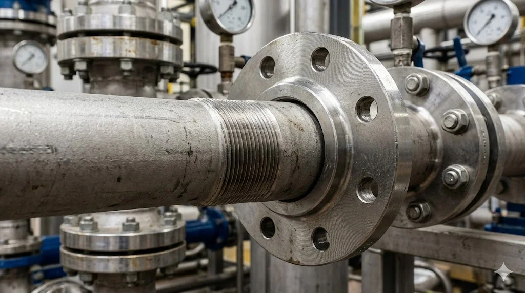 Ứng dụng Steel threaded flange