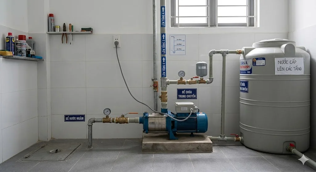 Hướng dẫn sử dụng máy bơm