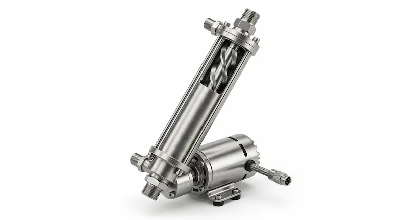 Giới thiệu chi tiết về bơm trục vít