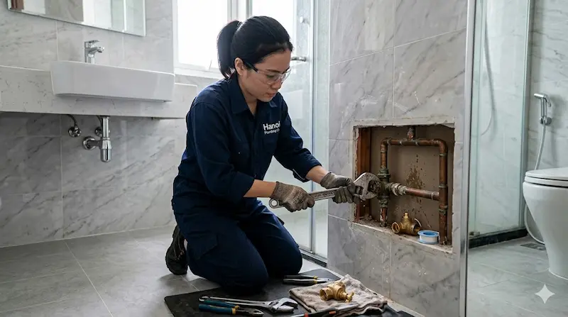 Giới thiệu chi tiết về cách thay van khoá nước