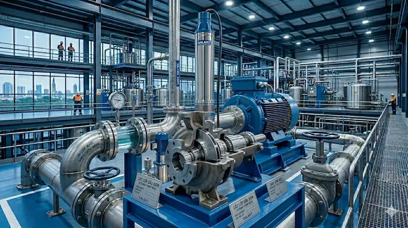 Giới thiệu chi tiết về đầu máy bơm