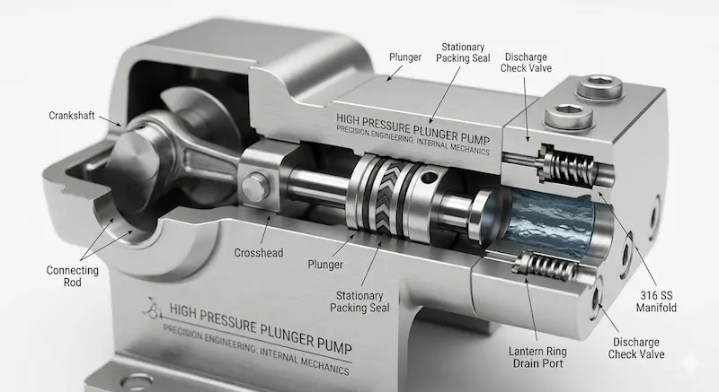 Thông số kỹ thuật bơm nước áp lực cao