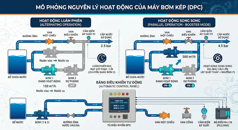 Nguyên lí hoạt động của máy
