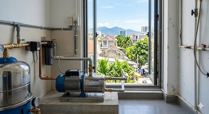 Giới thiệu cấu tạo máy bơm