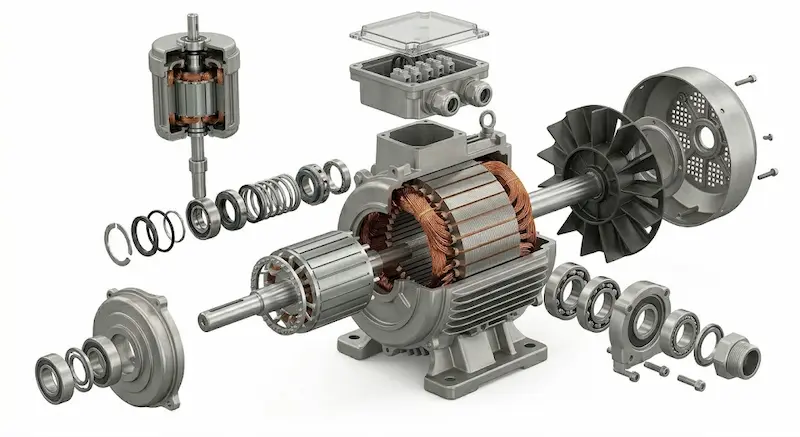 Nguyên lý hoạt động của motor