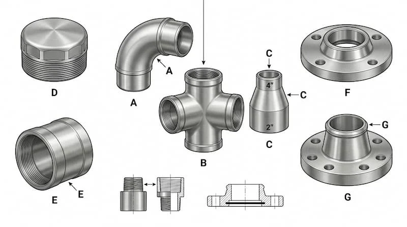 steel pipe fittings (2)