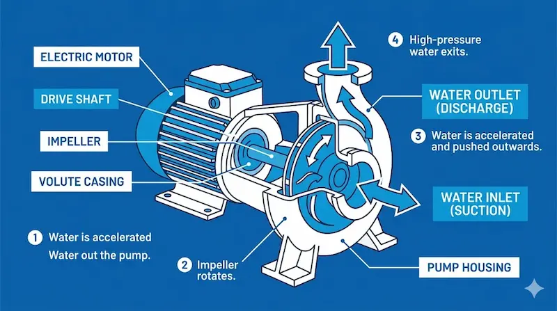 Thông số kỹ thuật quan trọng của máy bơm