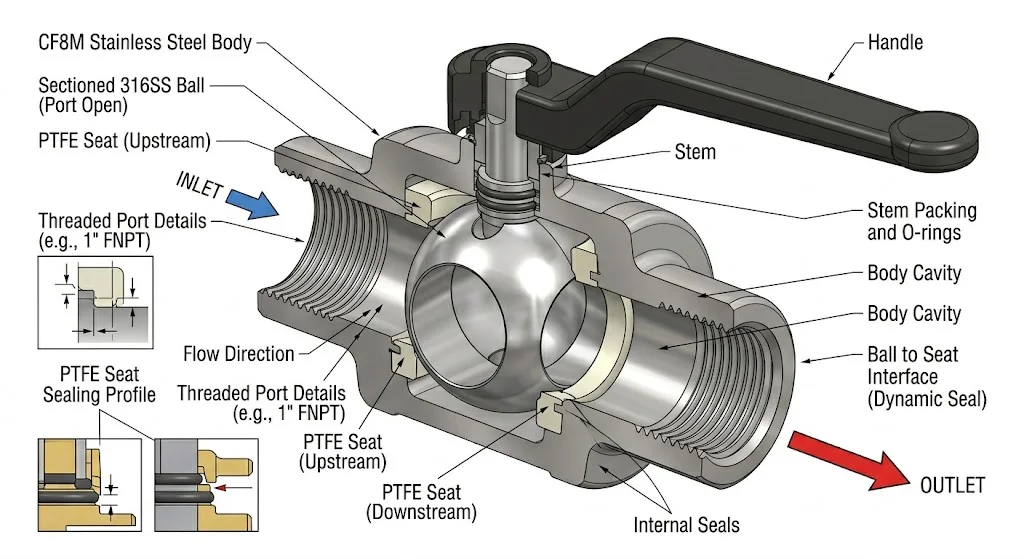 Thông số kĩ thuật của van