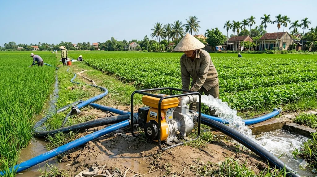 Ứng dụng của máy bơm nước