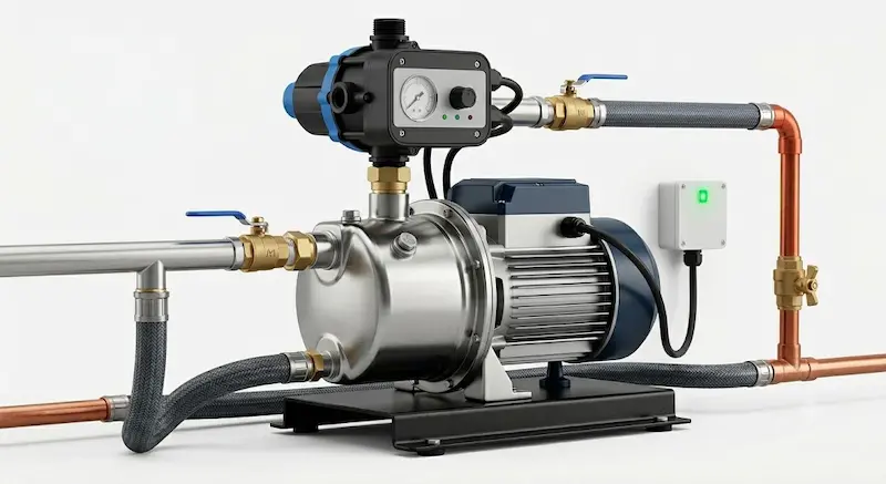 Giới thiệu chi tiết về máy bơm tăng áp