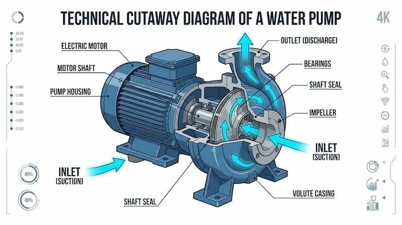 Thông số kĩ thuật của máy bơm