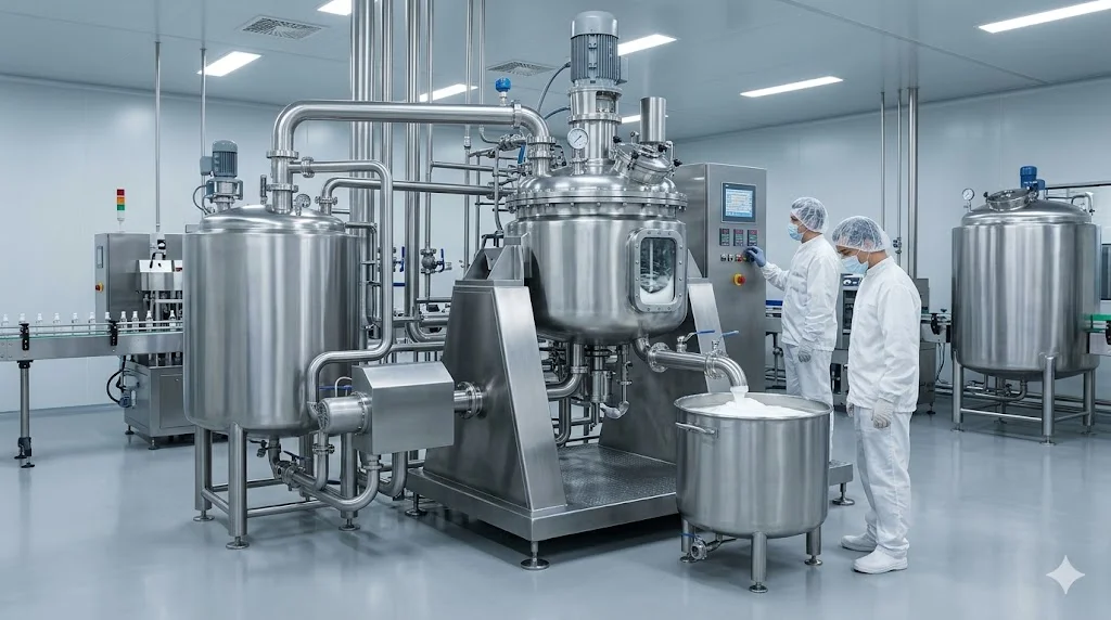 Ứng dụng thực tế của máy nhũ hoá