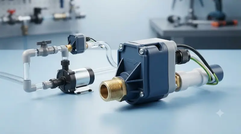 Giới thiệu chi tiết cấu tạo của công tắc cảm biến dòng chảy