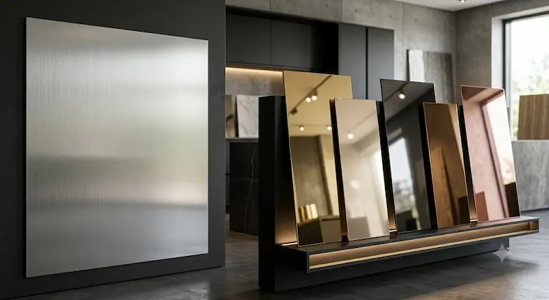 Các loại màu inox phổ biến