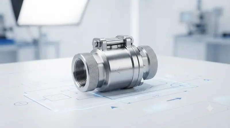 Giới thiệu chi tiết cấu tạo của van một chiều