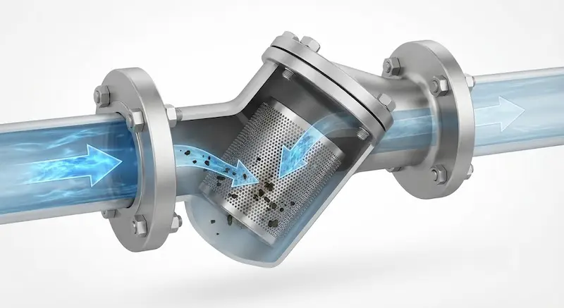 Nguyên lý vận hành bên trong của bộ lọc chữ y inox